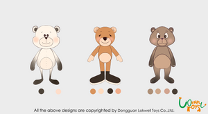 Standing Stuffed Teddybear Toys