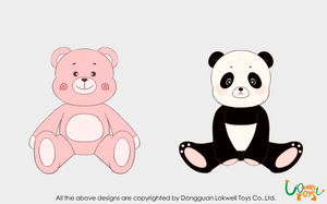Stuffed Panda Kids Toys/Custom Animal Plush Toys