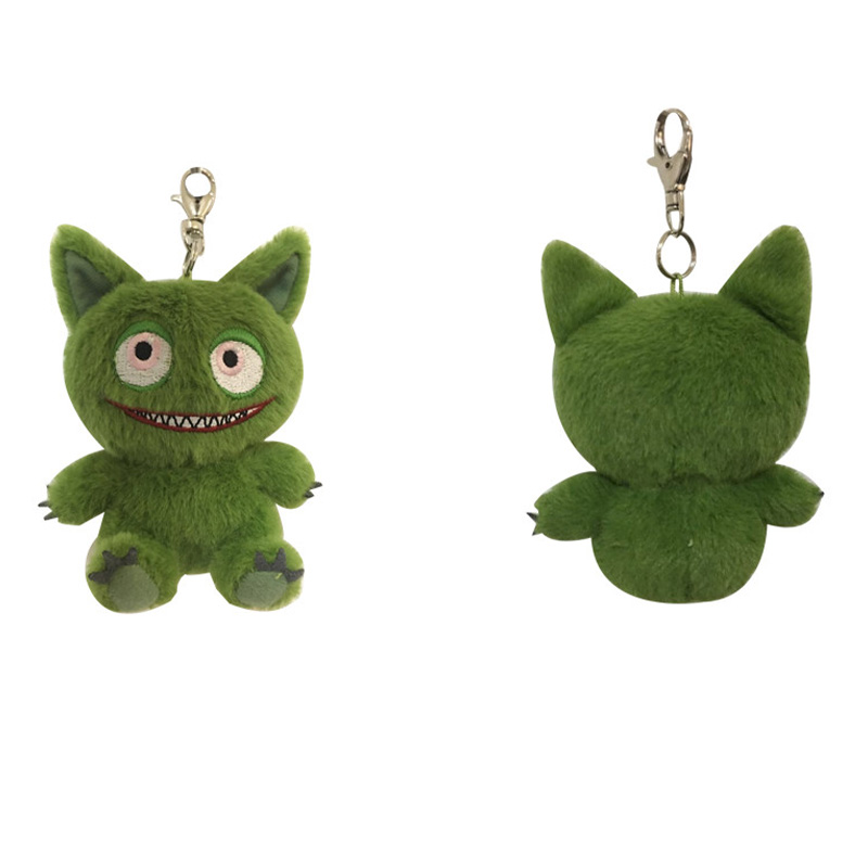 Green Monster Keychain