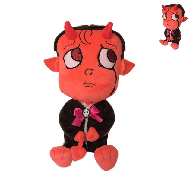 Custom Plush Design Devil Monster Stuffed Plush Doll Toys Kids Gifts/Toys Importer/Exporter/Distributor/Author